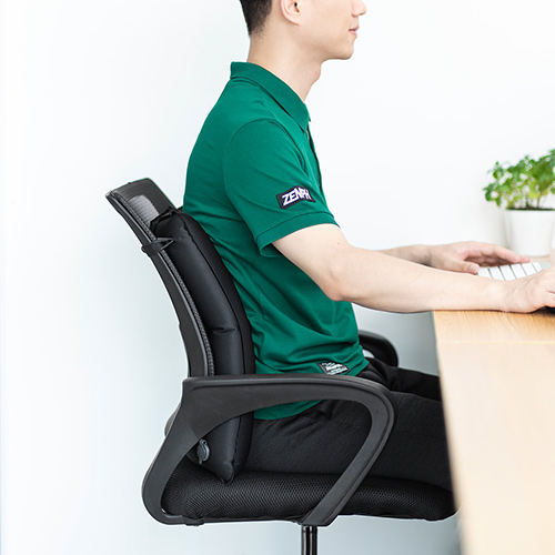 Early wind porous inflatable cushion